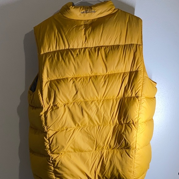 Yellow Vintage Eddie Bauer Puffy Vest Size XL - Picture 2 of 4